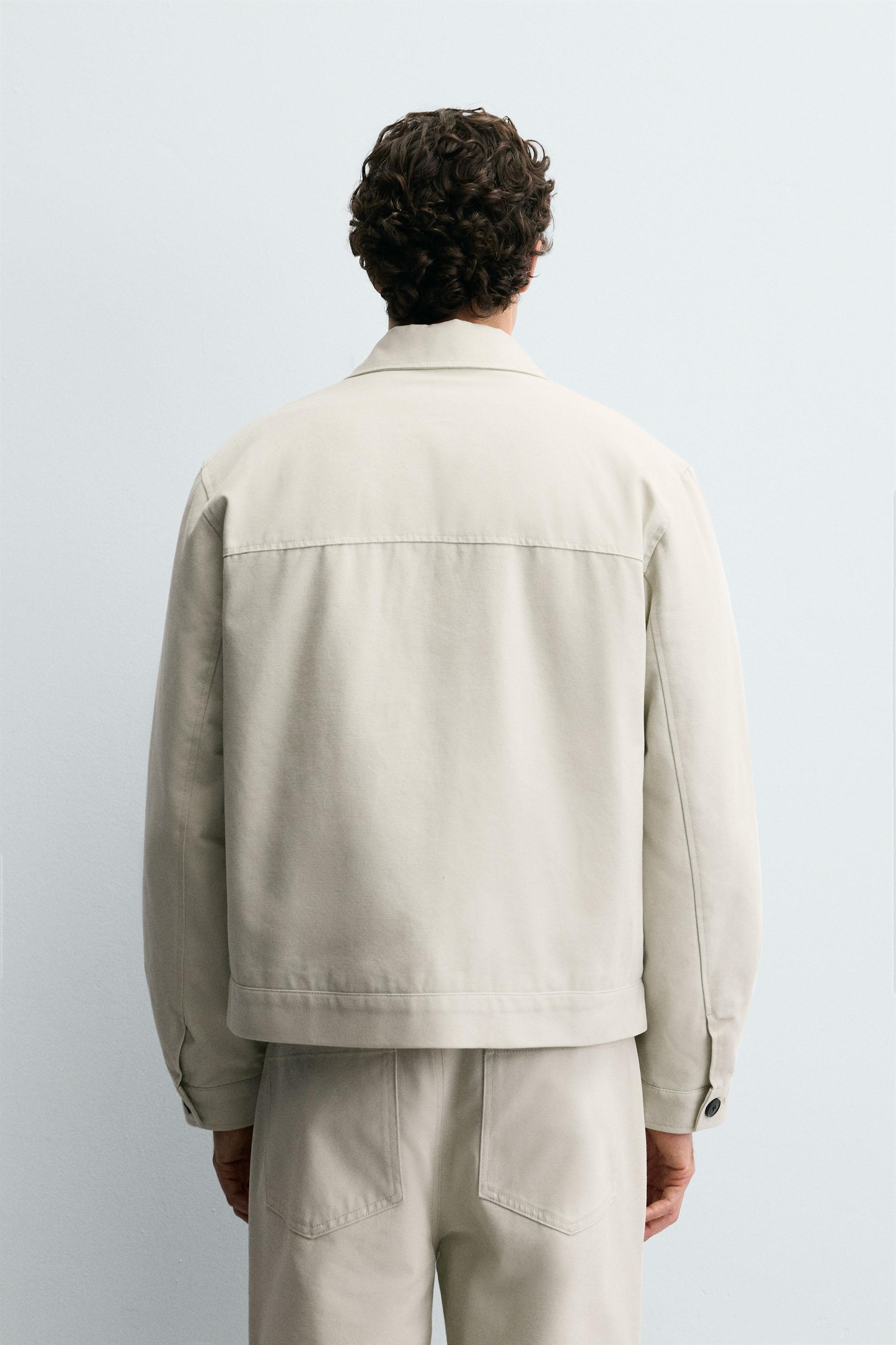 QUILTED POCKET OVERSHIRT